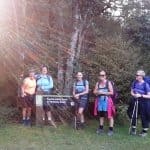 At the start of the Kowhai Valley Track.