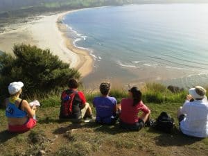 looking out over Whangapoua. Just gorgeous.